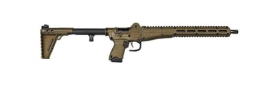 Kel-Tec Sub2000 Gen 3 9mm 16.1" 15rd Rifle, Burnt Bronze - SUB2K9GLKBBRZ - $349.99 