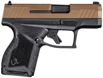 Taurus GX4 9mm Micro Compact Pistol with Troy/Coyote Cerakote Slide - $246.23 