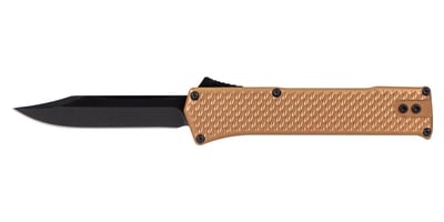 Kronos QuickDraw Compact OTF Knife, Bronze - $59.99