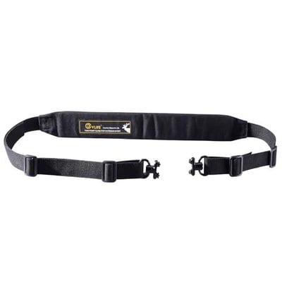  50% off CVLIFE Two Point Sling with 360°Rotate Swivels Gun Sling Wide Shoulder Pad Rifle Sling Strap Adjustable Black w/code XIKUJAQJ + FREE Shipping