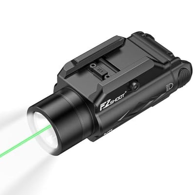 EZshoot 1800 Lumens Light Laser Combo, Rechargeable Compatible with Picatinny and GL Rail with Strobe Mode - $32.39 w/code "LPZ4HWFA" + FREE Shipping