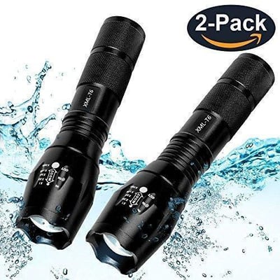 5 Mode CREE XML T6 3000 Lumens Tactical Led Waterproof Flashlight - $10.99 + FS over $25 (Free S/H over $25)