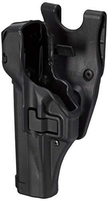 BLACKHAWK SERPA Level 3 Auto Lock Duty Holster with Matte Finish, Black, Size 79, Left Hand - $13.49 + FREE Shipping