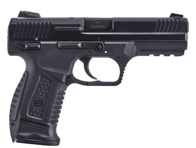 Sar USA ST9BLS ST9 9mm Luger 4.50" TB 17+1 Black Black Steel Black Interchangeable Backstrap Grip - $459.99