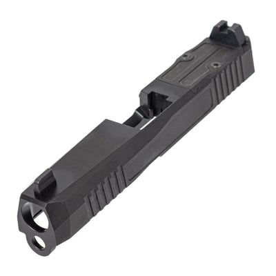 PSA Dagger Complete RMR Slide Assembly With Extreme Carry Cuts & Ameriglo Lower 1/3 Co-Witness Sights, Black DLC - $119.99