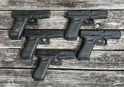 (1) Police Trade Glock 45 Gen 5 9mm 3-Dot Night Sights 17 Round Capacity - $389 