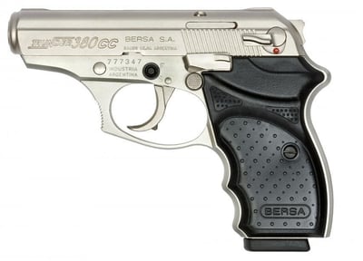BERSA Thunder 380 380 ACP 3.5in Nickel/Chrome 8rd - $282.99 (Free S/H on Firearms)