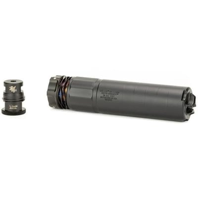 Griffin Armament DUAL-LOK 5 Suppressor – 5.56mm, Black, 17-4 PH Steel - $650 (Add to cart for special pricing) + Free Shipping