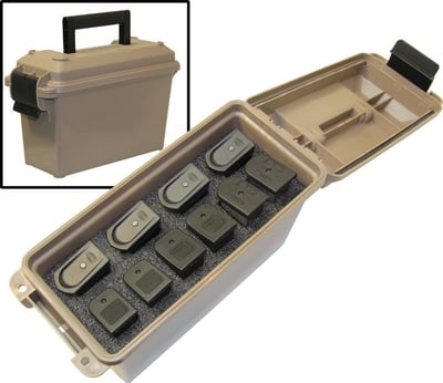 MTM Tactical Magazine Can for 10 Double Stack Handgun Magazines - $12.79 (Free S/H over $25)