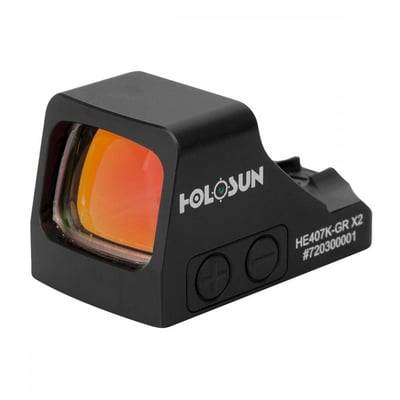  Holosun HE407K X2 6 MOA Green Dot Reflex Sight With Shake Awake, Black - $215.99 Shipped