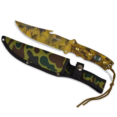 Yes4All Hunting Survival Fixed Blade Knife with Sheath - $6.84 + Free S/H over $25 (Free S/H over $25)