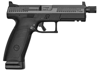 CZ P-10 F Suppressor Ready 9mm 5.11" 21rd, Black - 89543 - $449.99