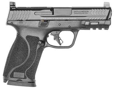 S&W M&P 10mm M2.0 OR Optic Ready Compact No Thumb Safety Black 4" 15Rnd - $499.99 (Free S/H on Firearms)