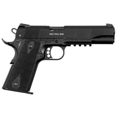 WALTHER ARMS 1911 Rail Gun 22LR 5" 12rd - Black - $373.75 (Free S/H on Firearms)