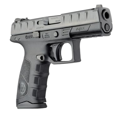 Beretta APX 9mm 4.25" Barrel 3-Dot Sights Black 17rd - $479.99 after code "WELCOME20"