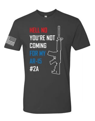 PSA "No You Won’t" T-Shirt Charcoal - $24.99