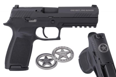 Sig Sauer P320 Texas Ranger 9mm 320F-9-BSS-FTRF - $579 (use Email For Price to get this price)