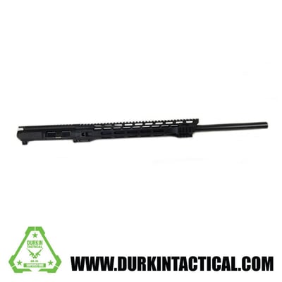 24″ .223/5.56 Black Nitride Bull Barrel Assembled Upper with a Billet Upper Receiver and a 15″ MLOK Handguard (No BCG/ No CHH) - $149.99 with code 20OFF