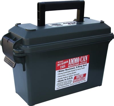 MTM AC30T-11- 30 Caliber Tall Ammo Can (Forest Green) - $8.99 (Free S/H over $25)