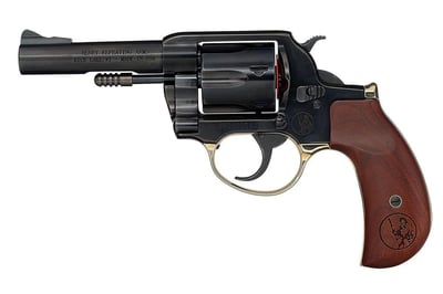 Henry Big Boy Revolver 357 Mag/38 Spl 4 " 6rd Revolver W/Birdshead Walnut Grip - Black - $779.99 (Free S/H on Firearms)