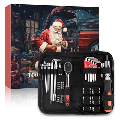Tool Advent Calendar for Adult Men - Mechanics Tools Set Advent - $9.99 + FREE Shipping