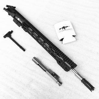 18" 1:8 SS Fluted 5.56/223 MLok Upper, Nickel Boron BCG & CH - $349