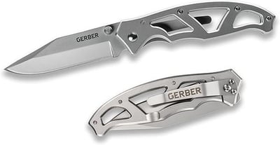 Gerber Gear Parafram Folding Pocket Knife Fine Edge, Stainless Steel - $21.99 (Free S/H)