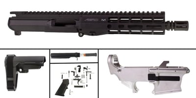 Davidson Defense 'Charlemagne' 8.5" AR-15 9mm Nitride Pistol 80% Build Kit - $589.99 (FREE S/H over $120)