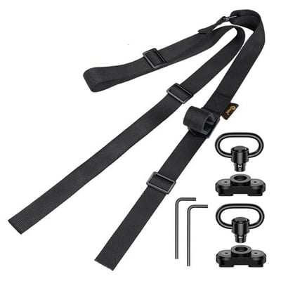 CVLIFE Two Point Sling with Quick Adjust Thumb Loop Black - $15.99 w/code "FFXRFFAW" + FREE Shipping