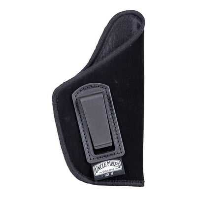 Uncle Mike's Size 16 Right Hand 3.25" to 3.75" Medium/Large Autos Inside-The-Pant Open Style Holster, Textured Black - $1.99