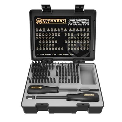 Wheeler 89 Piece Gunsmithing Screwdriver Set with Durable Construction and Storage Case for Gunsmithing and Maintenance - $67.99 + FREE Shipping