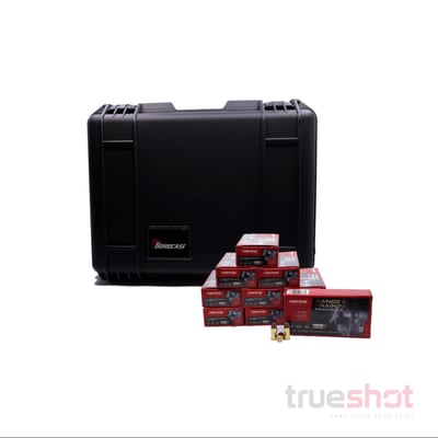 Bundle Deal: Borucase 3 +2 Pistol Case and 500 Rounds of Norma 9mm - $199.99 
