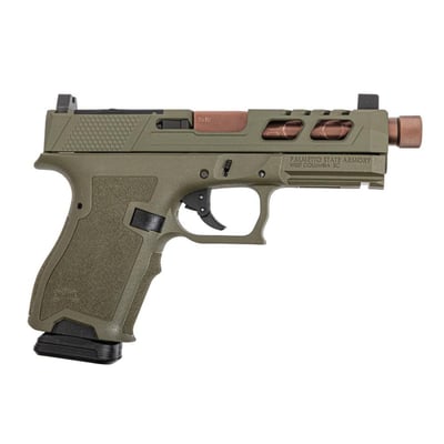 PSA Dagger Complete SW6 RMR Pistol W/Copper Honeycomb Threaded Barrel, Sniper Green - $299.99 