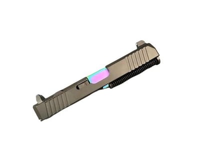 Assembled Zoom Slide for Glock 19 Gen 3 — Oil Slick, Tall Sights - $199.99 - Free Ship