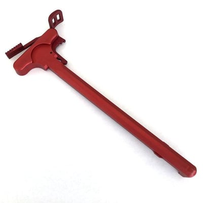 Red Ambi-dextrous Charging Handle - $25