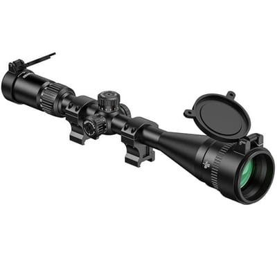 CVLIFE JackalHowl Z03 6-24x50 AO Rifle Scope with Parallax Adjustment, Red and Green Illuminated Mil-Dot Reticle 1 Inch Tube SFP with 20mm Rings - $71.99 w/code "SPS36NNT" + FREE Shipping