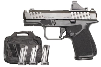 Rost Martin RM1S Comp 9mm Optic Ready Package with Viridian RFX-11 Green Dot, Four Mags and Savior Bag - $479.99 (Free S/H on Firearms)