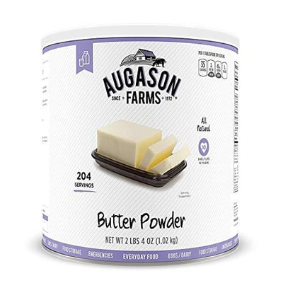 Augason Farms Butter Powder 2 lbs 4 oz No. 10 Can - $17.07 (Free S/H over $25)