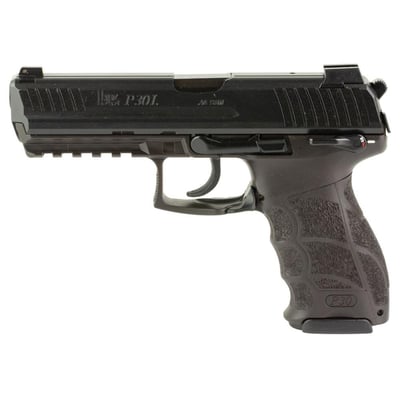 H&K P30LS V3 .40 S&W 4.45" 13rds, Black, Night Sights, Manual Safety - $499.99 