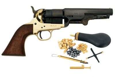 Pietta Model 1851 Confederate Navy .44-Caliber Revolver with Starter Kit - $199 (Free Shipping over $50)