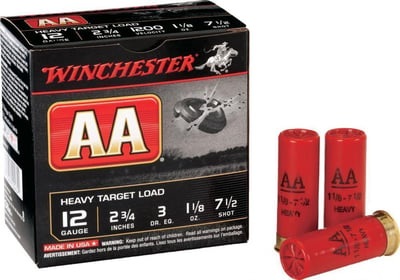 Winchester AA Shotshells 12Ga/20Ga 2-3/4" 250 Rounds - $79.99 (Free Shipping over $50)