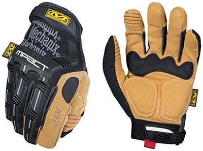 Mechanix Wear Material4x M-Pact Gloves Abrasion-Resistant Gloves Machine Washable Breathable Secure Fit Tear-Resistant Durable Brown/Black Large - $16.99 + FREE Shipping