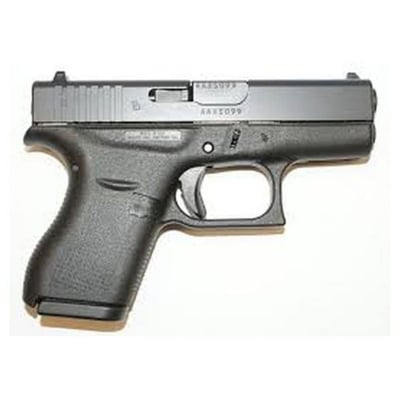 Glock 42, Semi-Automatic, .380 ACP, 3.25" Barrel , 6+1 Rounds - $399.99 w/code "ULTIMATE20"