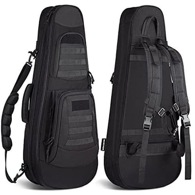 HUNTSEN Tactical Rifle Bag Backpack 32" Padded Lockable Zippers - $59.99 (Free S/H over $25)