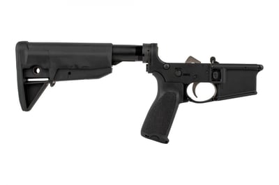 Bravo Company Manufacturing Complete AR-15 Lower Receiver Assembly with Mod 0 Stock - $344.95 