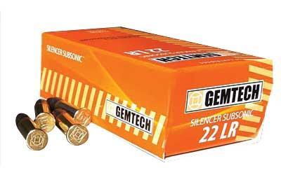 Gemtech Subsonic 22LR 42 Grain Round Nose 50 Round Box - $15