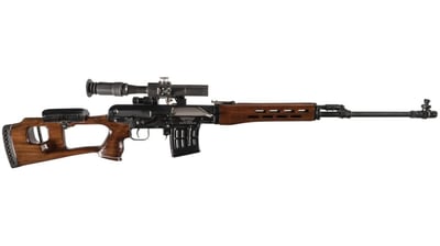 FEG HD-18 Hungarian Dragunov-18 Sporting Rifle W/Target Scope & MMD Flash Hider Set 24" 7.62x54R 10 Rounds - $7999.99