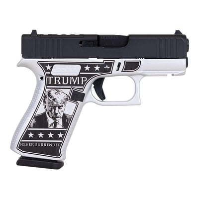 Glock G43X Custom Trump Mug Shot Subcompact 9mm 3.41" 10rds - $429.99 