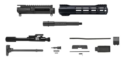 Upper Build Kit 7.5" 5.56 Pistol - Black FLASH CAN 9.25" M-LOK With BCG & CH - $282.55 after Code: NOVTENBER 