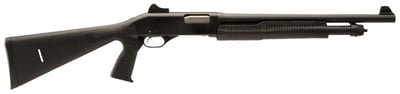 Stevens 320 Security 12 Ga 18.50" 5+1 3" Matte Blued Matte Black Fixed w/Pistol Grip Stock Right Hand Ghost - $169.99 